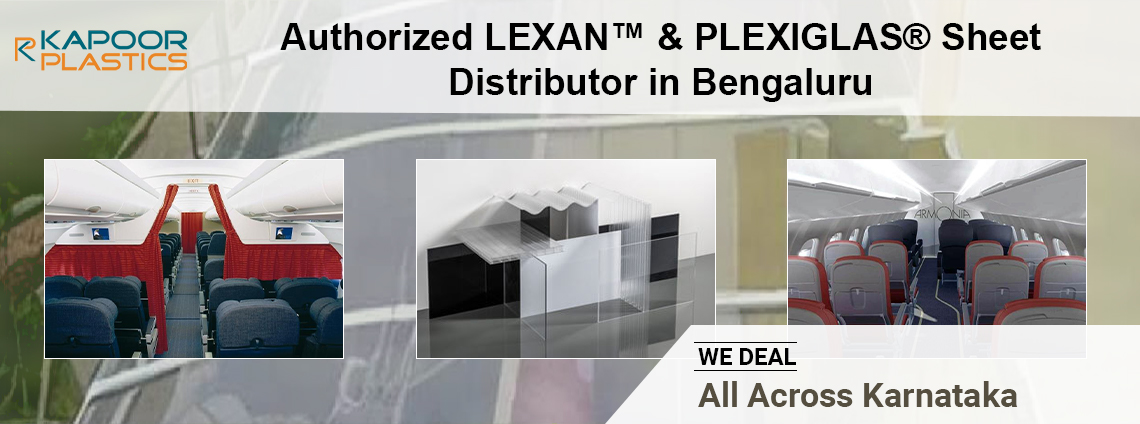 LEXAN™ polycarbonate sheets and PLEXIGLAS® acrylic sheets supplier in Bengaluru, Karnataka