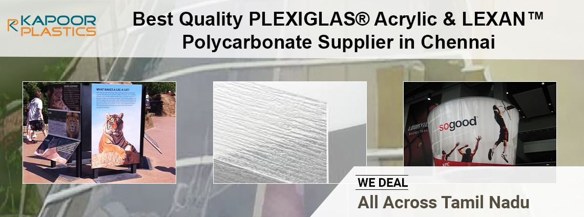 LEXAN™ polycarbonate sheets and PLEXIGLAS® acrylic sheets supplier in Chennai, Tamil Nadu