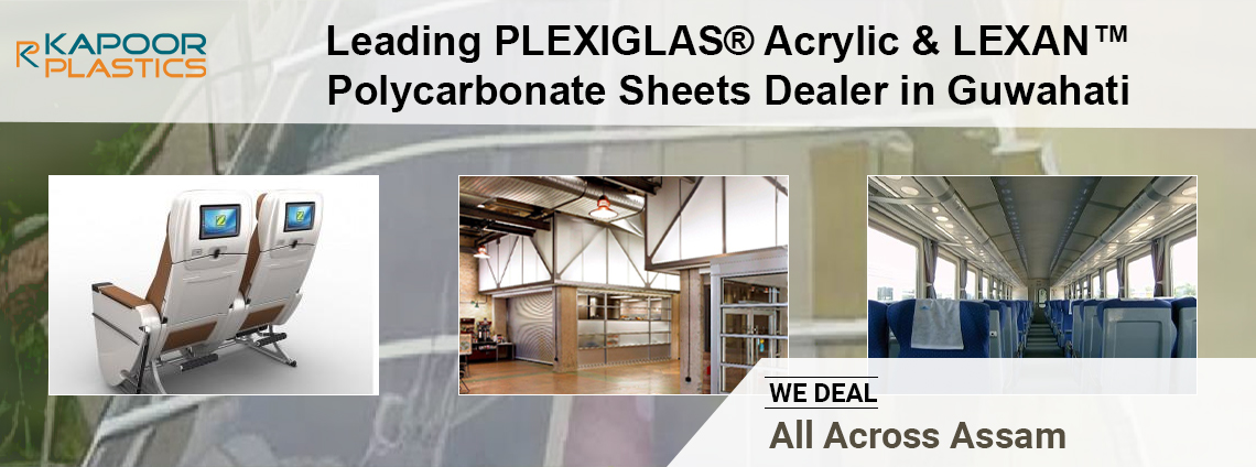 LEXAN™ polycarbonate sheets and PLEXIGLAS® acrylic sheets supplier in Guwahati, Assam
