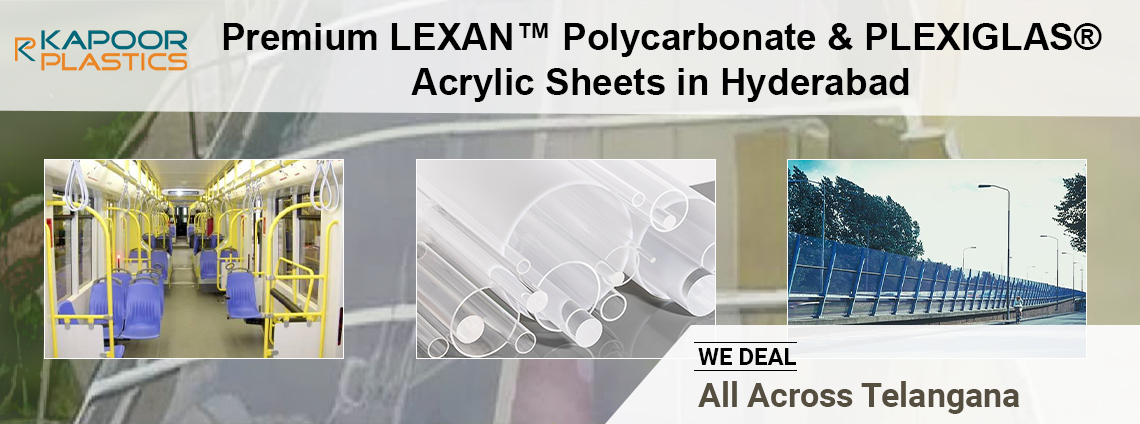 LEXAN™ polycarbonate sheets and PLEXIGLAS® acrylic sheets supplier in Hyderabad, Telangana